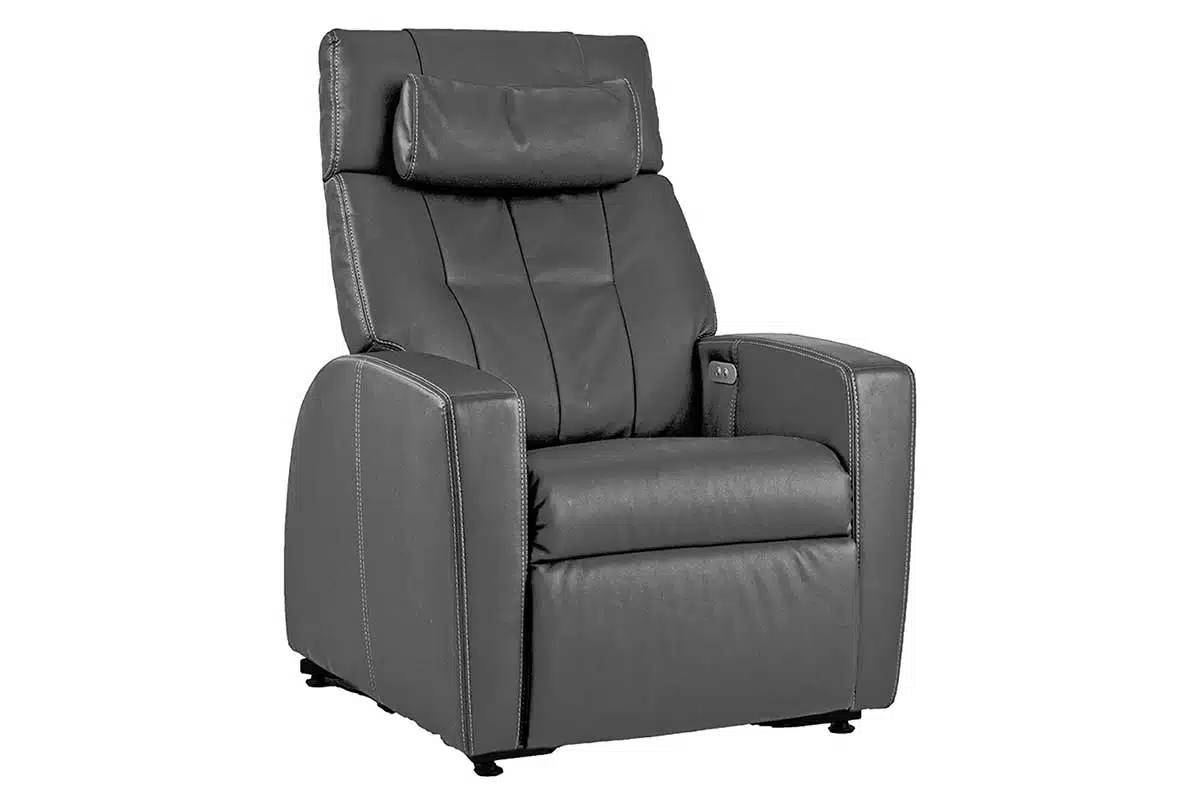 Positive Posture Luma Lift, Angle to the left, Slate color