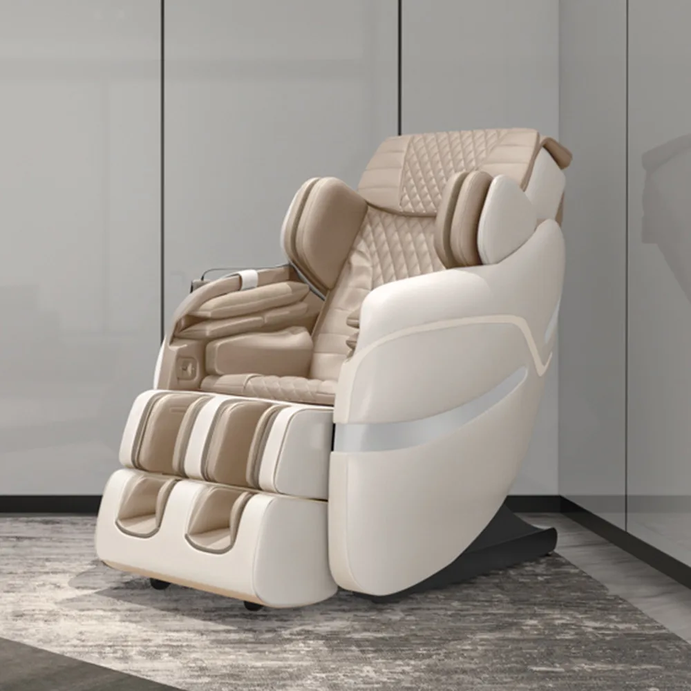 Positive Posture Brio Sport massage chair in Pearl in a modern room.