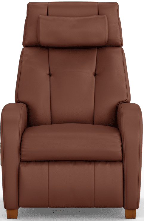 Positive Posture Café+ Recliner in Chestnut - front view
