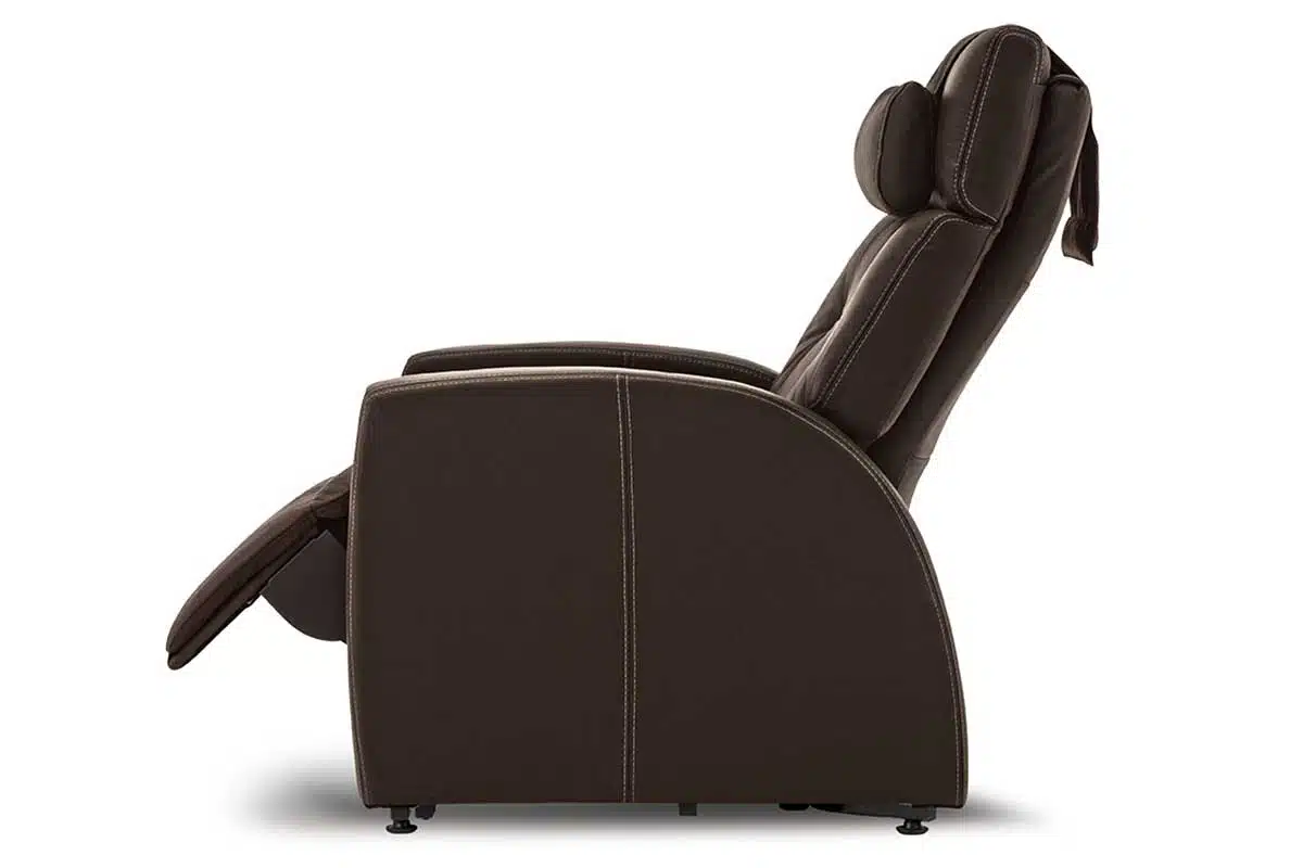 Positive Posture Luma Lift, Brown Color, Left side view, Upright